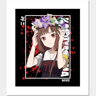 Miko Iino Kaguya Sama Posters and Art